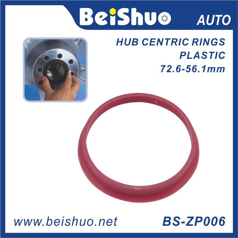 BS-ZP006 High Quality CNC Plastic Hub Centric Rings