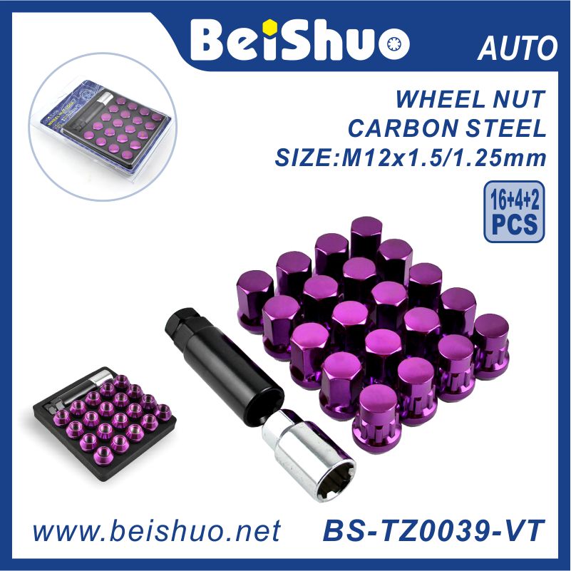 BS-TZ0039-VT Steel Truck/Car Wheel Nut Lock Set
