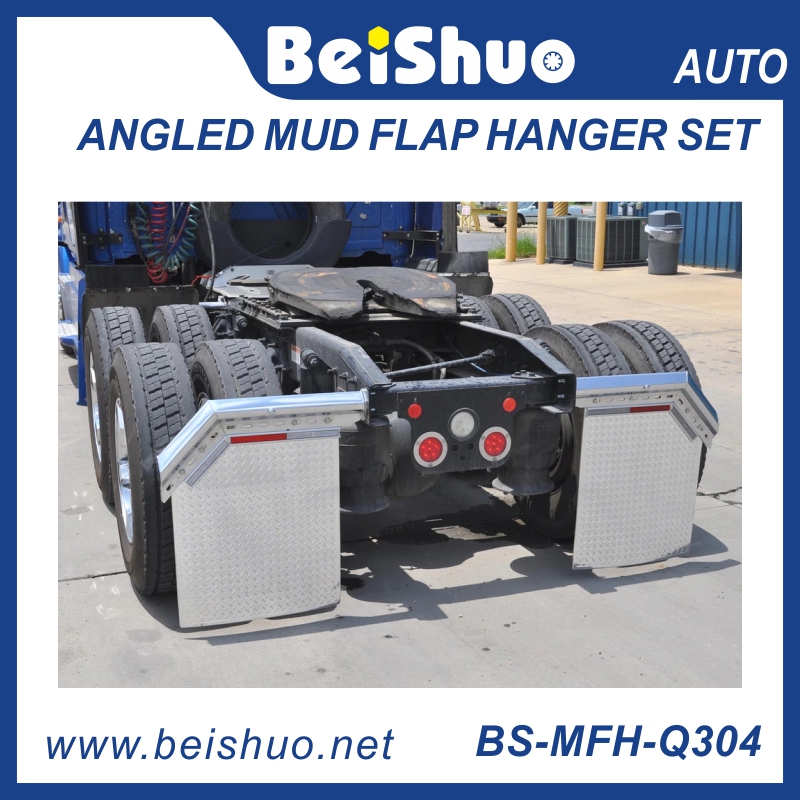 BS-MFH-Q304 Angled Mud Flap Hanger Set