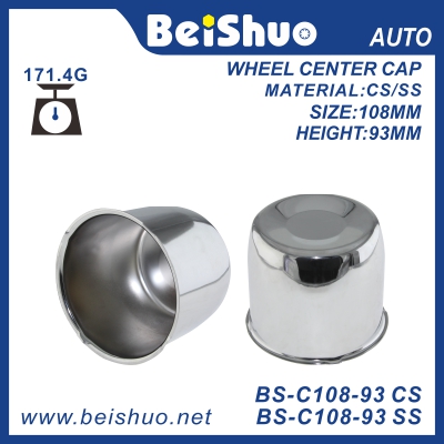 BS-C108-93 Steel Trailer Wheel Center Cap