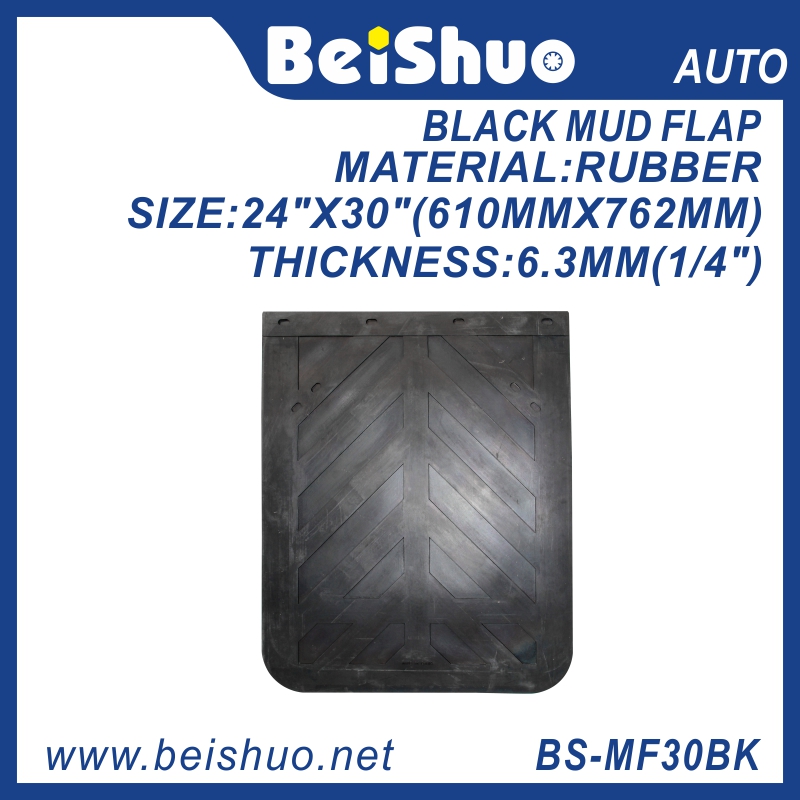 BS-MF24BK  30BK  36BK Rubber Truck Mud Flap