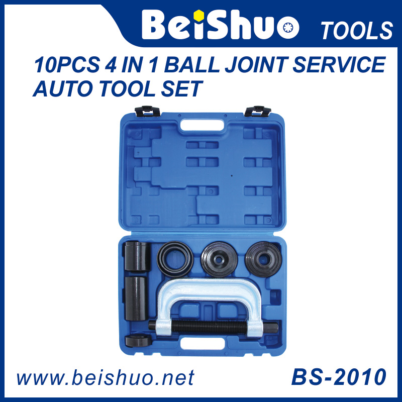 BS-2010 10PCS 4 In 1 Ball Joint Service Auto Tool Set