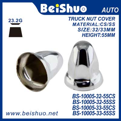 BS-10005-32-55 Steel Wheel Lug Nut Cover for Truck