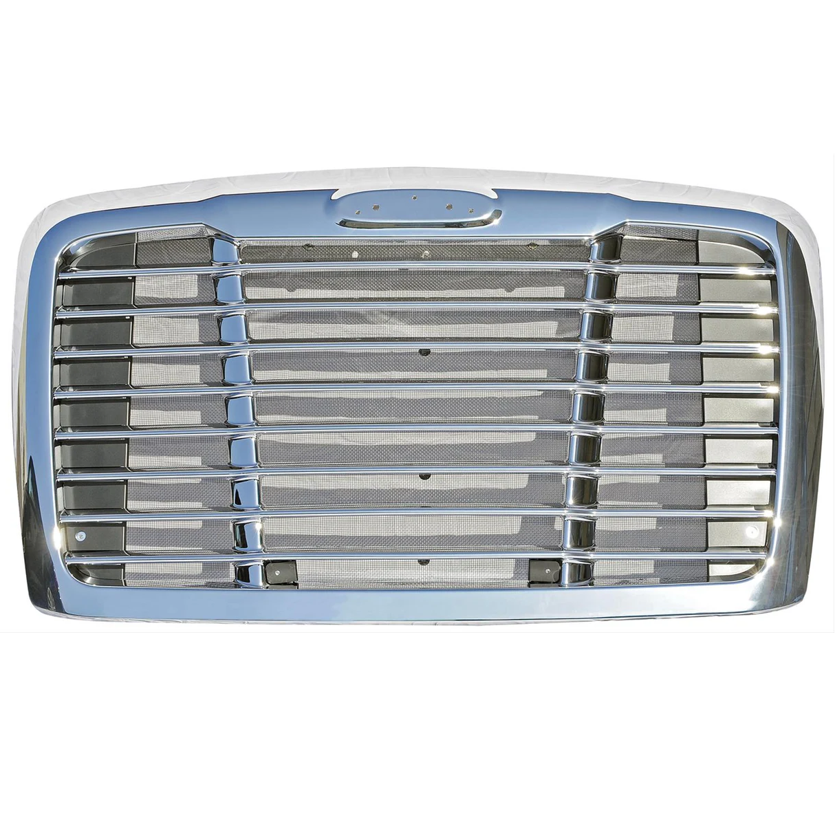 BS-FR-101CH Chrome Grille With Bug Screen for Freightliner Cascadia 2008 2009 2010 2011 2012 2013 2014 2015 2016