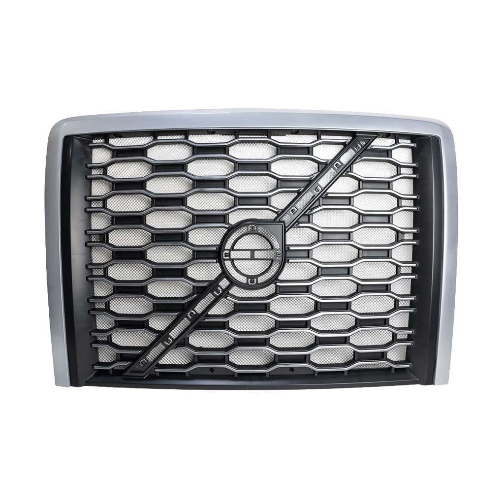 BS-V-103CH Chrome Grille with Bug Screen for 2018-2024 Volvo VNL Truck