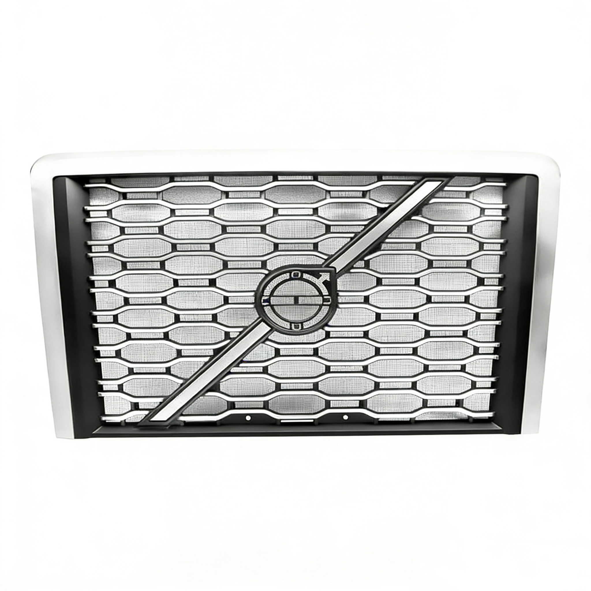 BS-V-104CH GRILLE WITH BUGSCREEN - PEARL NICKEL CHROME for VOLVO VNL 2019 GRILLE