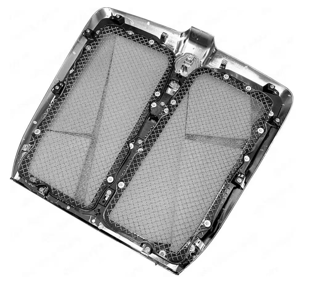 BS-KW-102CH CHROME GRILLE ASSY WITH BUGSCREEN for KENWORTH T680 2023