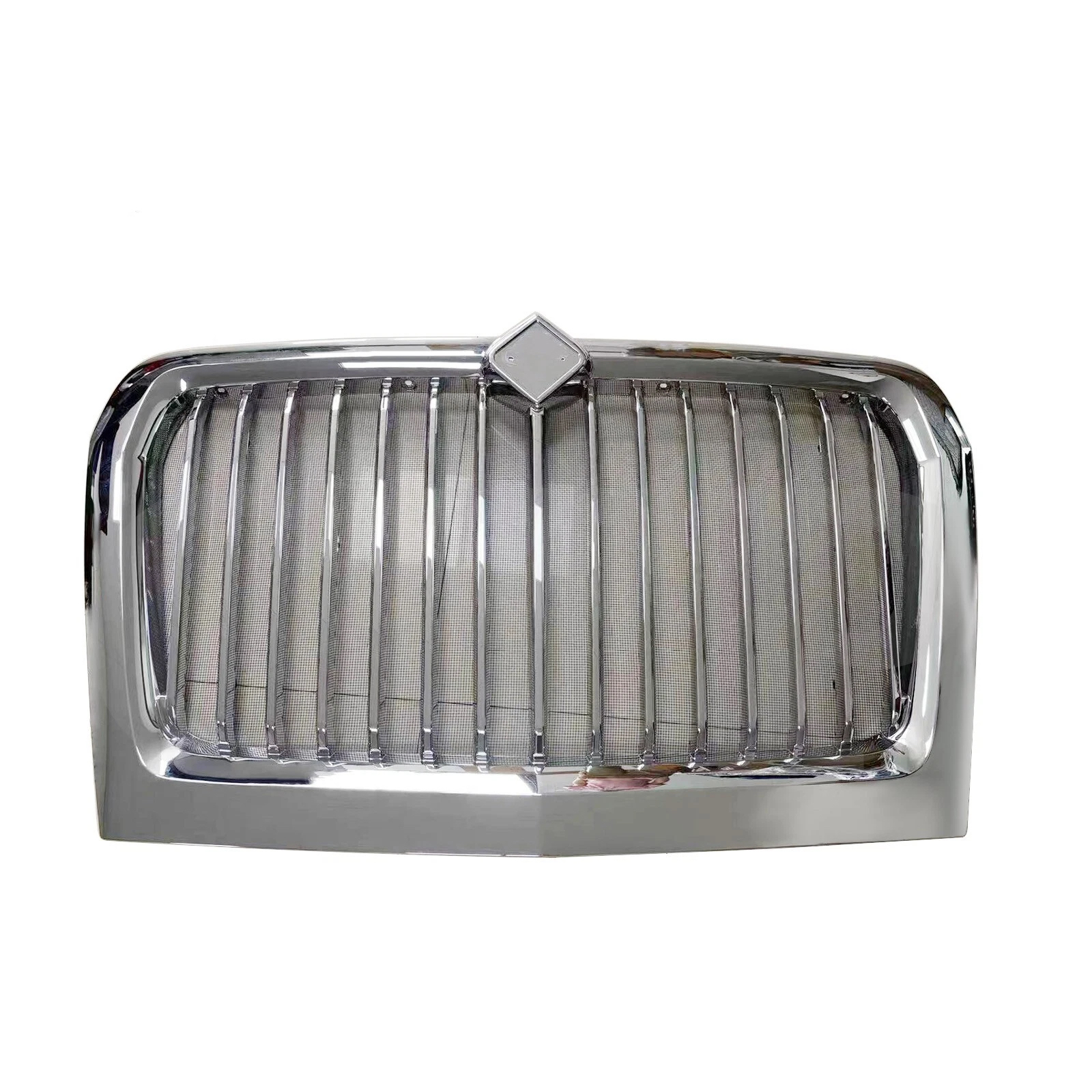 BS-IN-101CH FRONT GRILLE -CHROME - WITH BUG SCREEN for  INTERNATIONAL LT