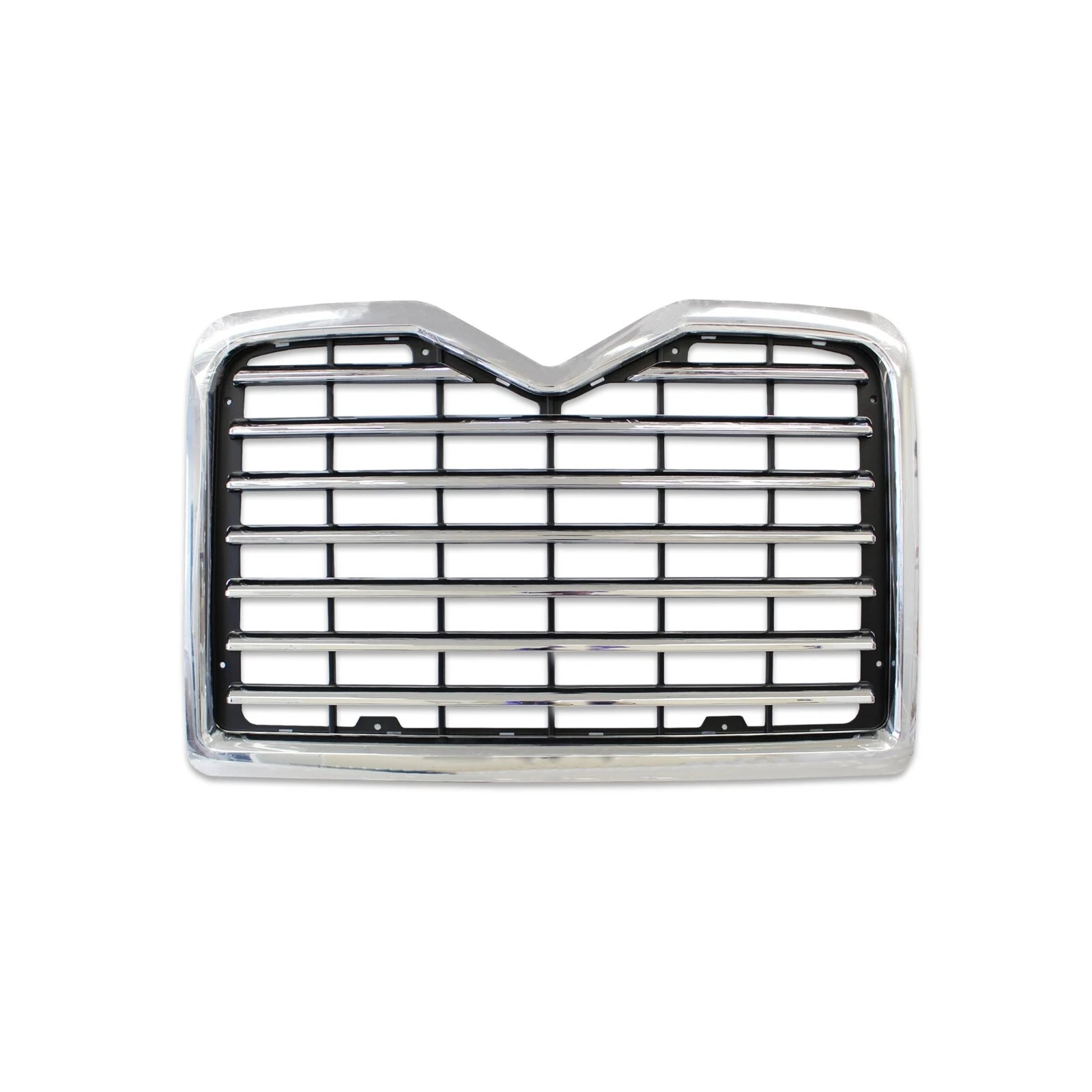 BS-MK-101CH Plastic Chrome Front Grille Compatible with Mack Truck CXN613 CXU613