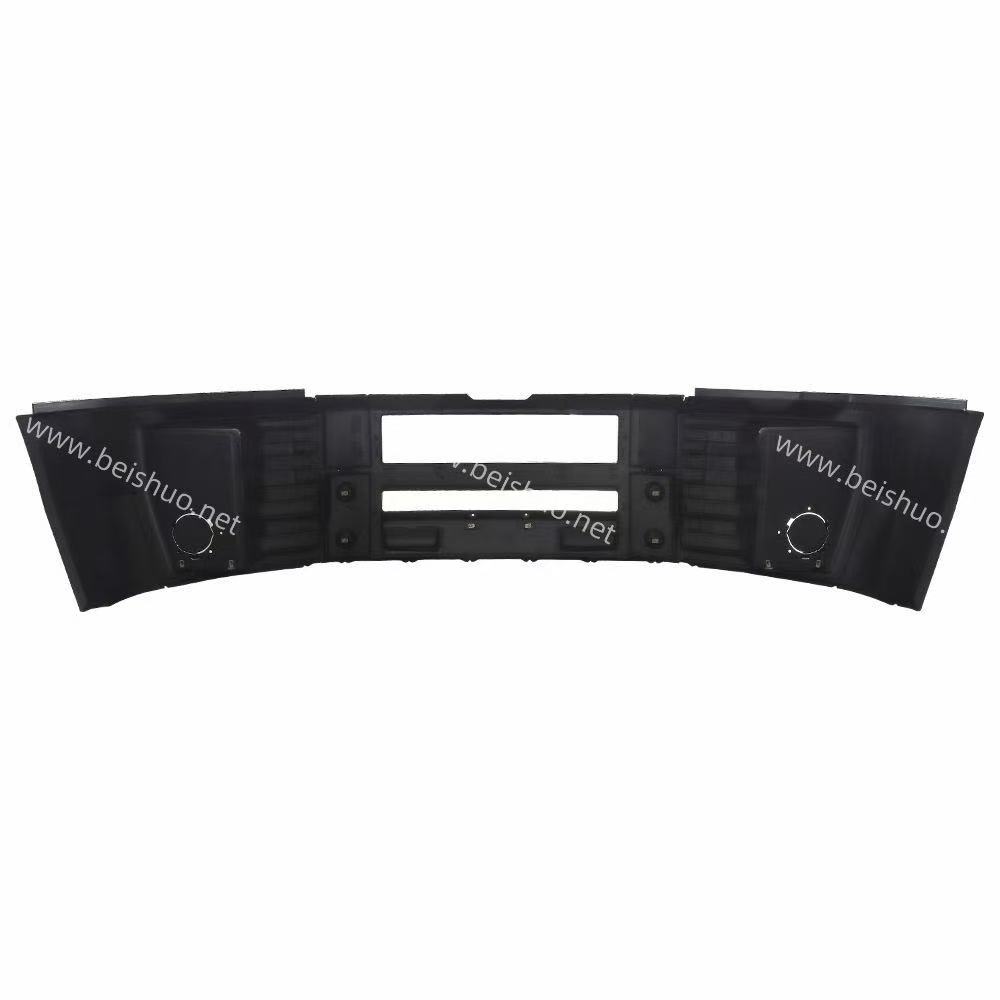 BS-MK-203 Black&nbsp;Front Bumper,PP Plastic,with Fog Light Hole For Mack Anthem 2018-