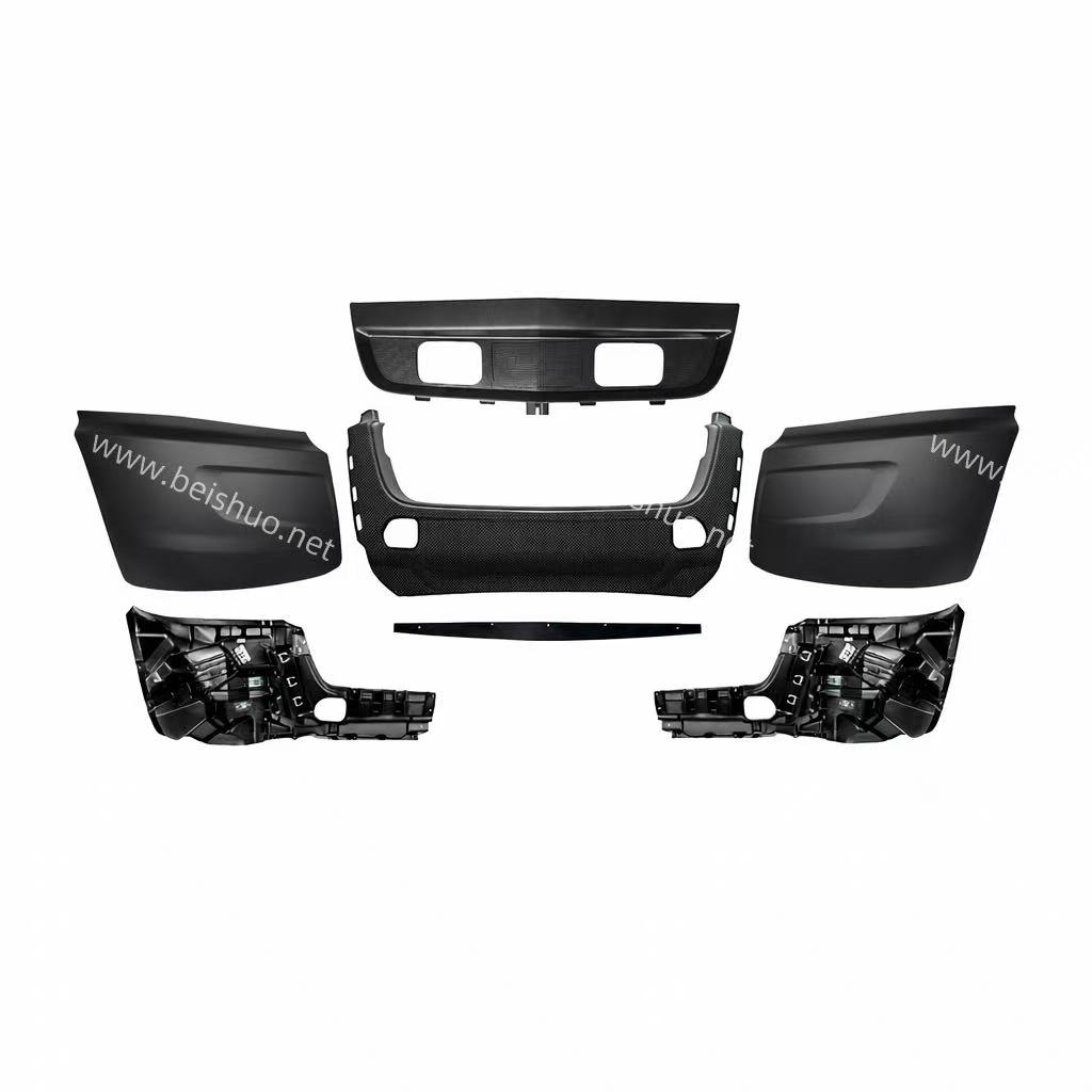 BS-IN-205 Front Bumper Compatible ,PP Plastic,with Fog Light Hole,for Internation AL Harvester LT625 2018