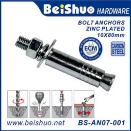 BS-AN07-001 Made in China Plastic Wall Plug Expansion Anchor