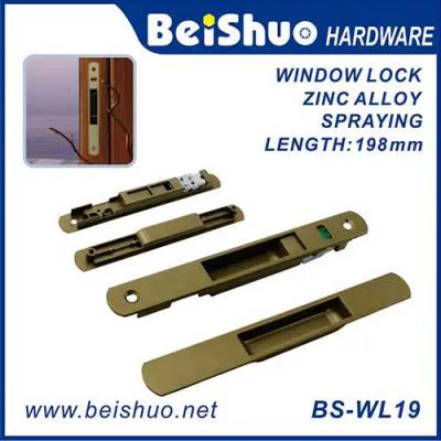 BS-WL19 National Zinc Alloy Window Sash Lock
