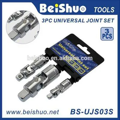 Universal Joint Air Impact Socket Set Sizes =1/2 -3/8  -1/4 Inch Drive