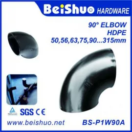BS-P1W90A Butt Welding Large Diameter 90 Degree Elbow Pipe