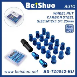 BS-TZ0042-BU Car Wheel Lock Nut Set