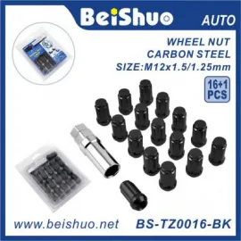 BS-TZ0016-BK Factory Supply Wheel Nut Lock Set