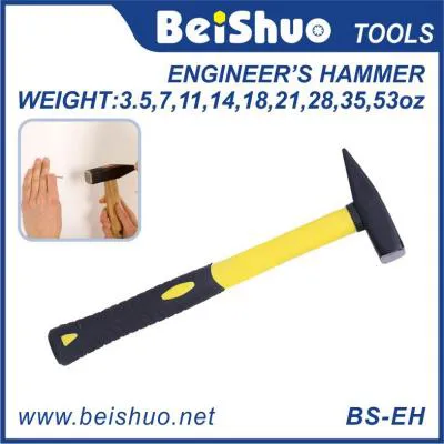 BS-EH Engineers hammer with fiber handle