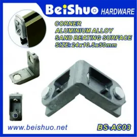 BS-AC03 24X10.5X50mm Construction Corner Joint Aluminum Alloy