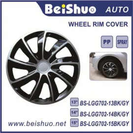 BS-LGG702 Bi-color Auto Accessories Factory Wholesale ABS Material Car Wheel Cover