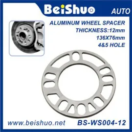 BS-WS004-12 12mm Thick Aluminum 4+5 Holes Auto Wheel Hub-Centric Adapter Spacer