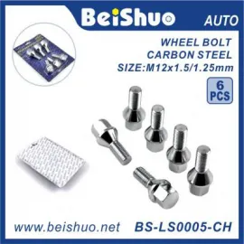 BS-LS0005-CH 12*1.5 Wheel Bolt Hex Bolt for Car