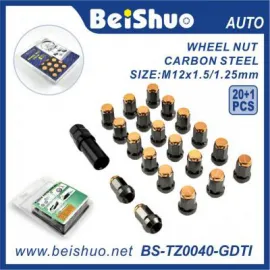 BS-TZ0040-GDTI Anti Theft Wheel Lock Nut Set