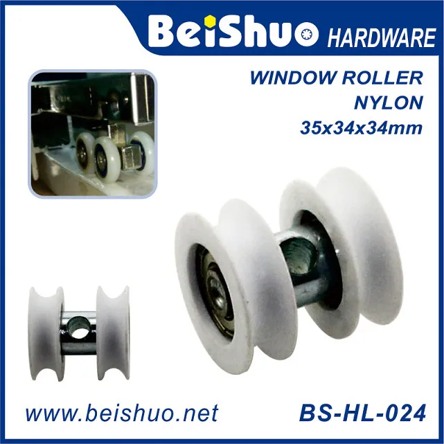 BS-HL-019 Sliding Door Roller Window Pulley with Nylon Wheel