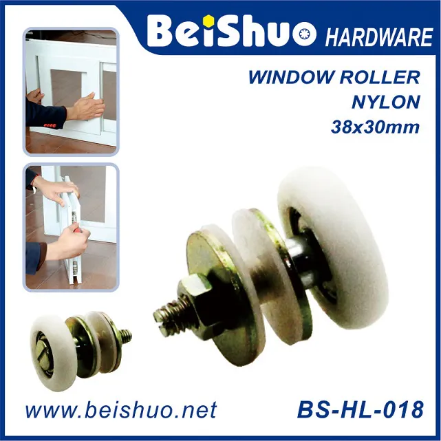 BS-HL-020 Nylon Wheel Cabinet Sliding Door Window Roller Pulley