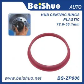 BS-ZP006 High Quality CNC Plastic Hub Centric Rings