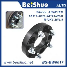 BS-BW0017 Black Color PCD 5x114.3 Aluminum Wheel Adapter