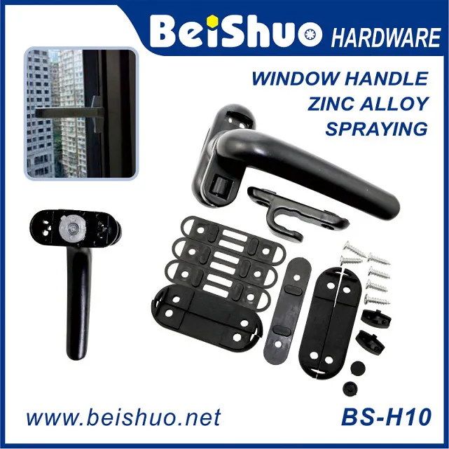 BS-H06 Universal Aluminium Alloy Window Door Handle Set