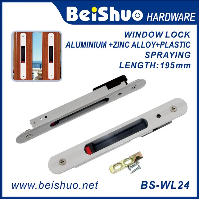 BS-WL18 Simply Design Rectangular Zinc Alloy Window & Door Lock