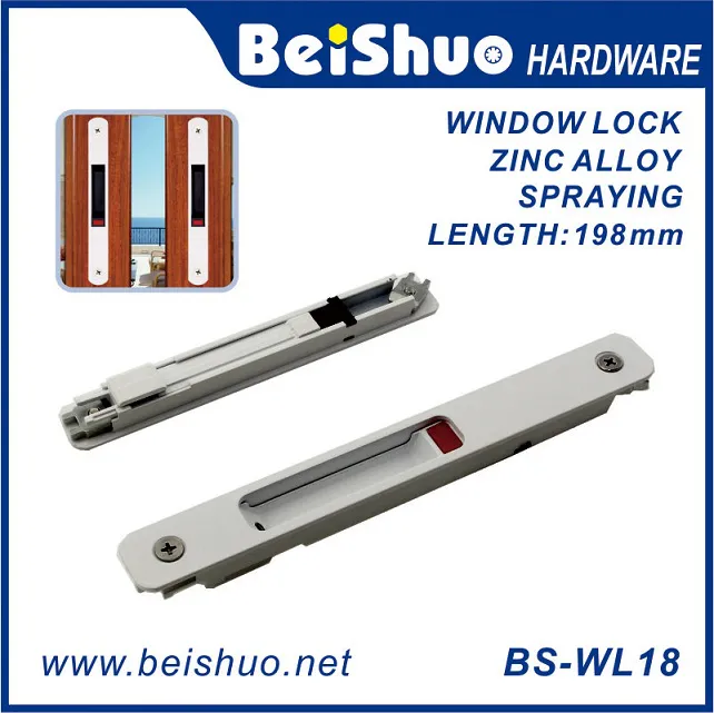 BS-WL24 Easy Install Antique National Window Hardware Type Door Sash Lock