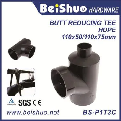 BS-P1T3C various styles high quality pneumatic hdpe pipe fitting