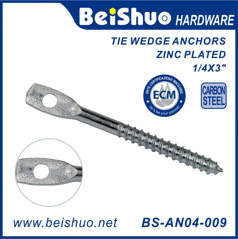BS-AN04-008 Carbon Steel Powers Tie Wire Wedge Expansion Anchor