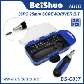 BS-C037 36PC 25mm Screwdriver Bit