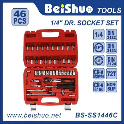 BS-SS1446 46pcs-1/4''Dr.Socket Wrench Set