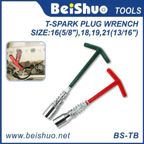 BS-TA Universal Tool Spark Plug T Shape Socket Wrench