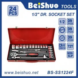 BS-SSH1224 24 PCS 1/2" Master Hand Tool Mechanical automotive tools