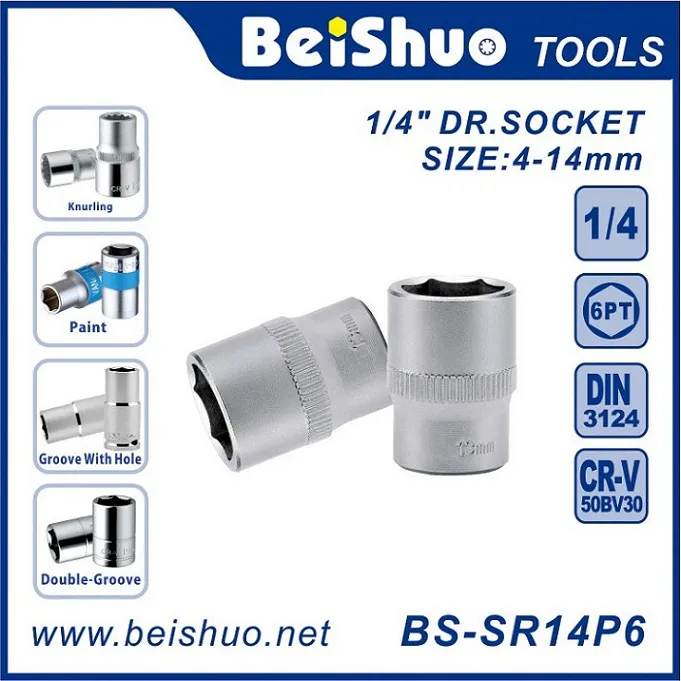BS-SL14P12 Metal Handtools Drive Deep Standard Socket Metric,DIN