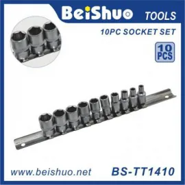 BS-TT1410 1/4 Inch&3/8 Inch&1/2 Inch Socket With Drive Socket Holder Set