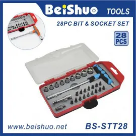 BS-STT28 good magnetic torx bits combination screwdriver set