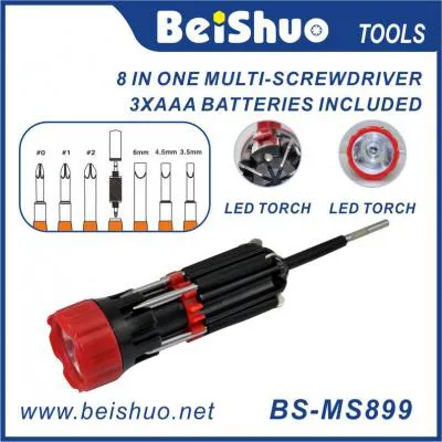 BS-MS899 8 IN 1 Multi Function Screwdriver