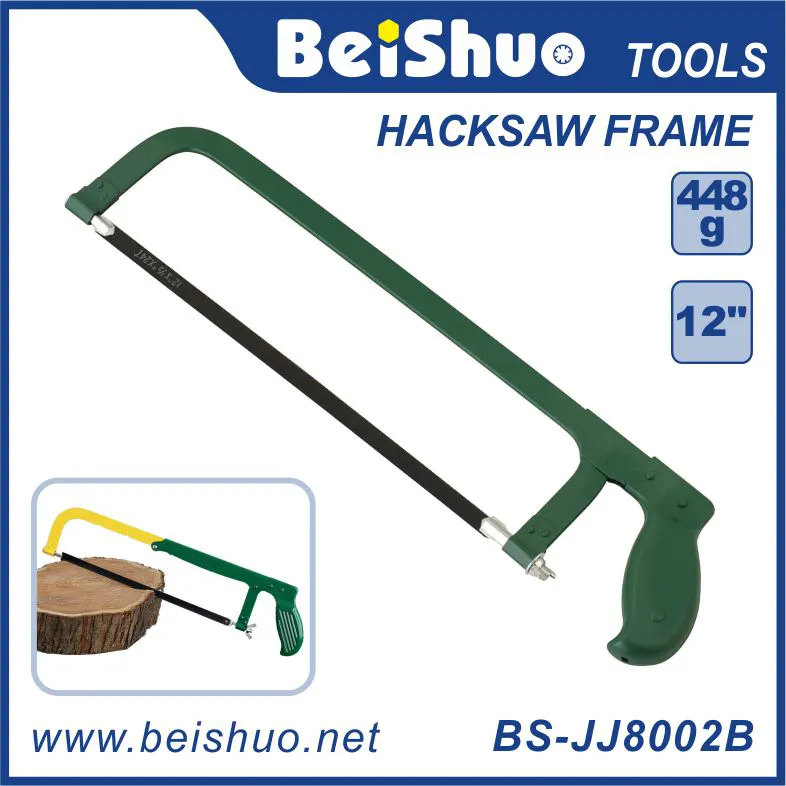 BS-JJ8002B Solid Type Hacksaw Frame Hand Tool
