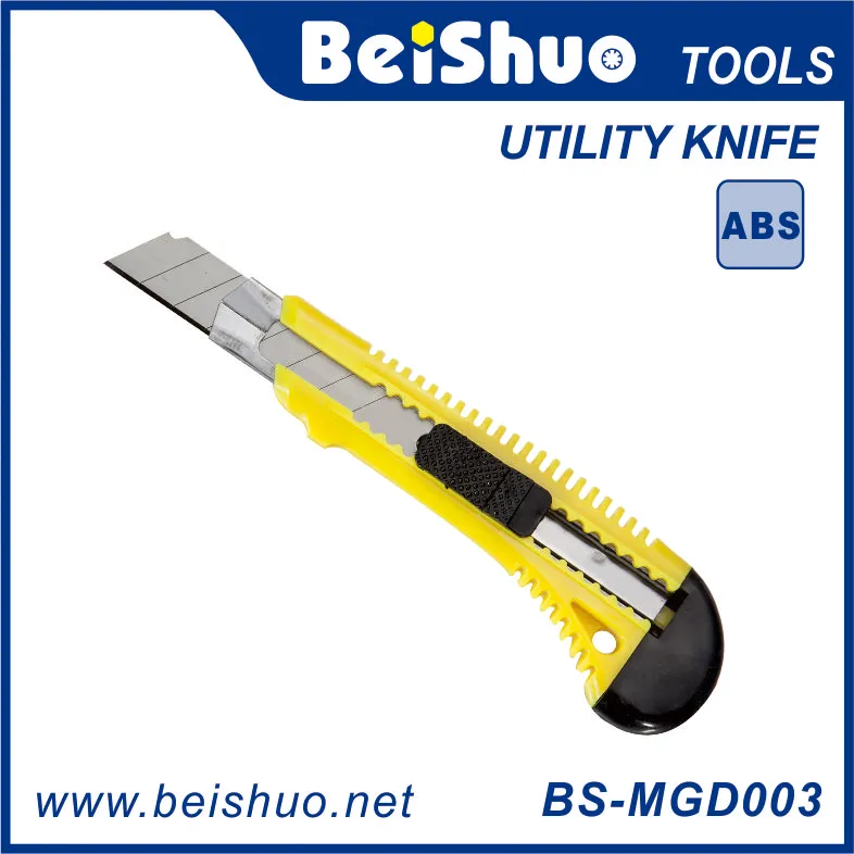 BS-MGD003 18MM Utility Knife With One Blade Easy Cut Hand Tool