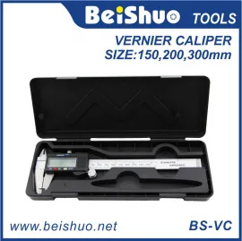 BS-VC Metric Stainless Steel Body LCD Screen Auto Off Digital Vernier Caliper