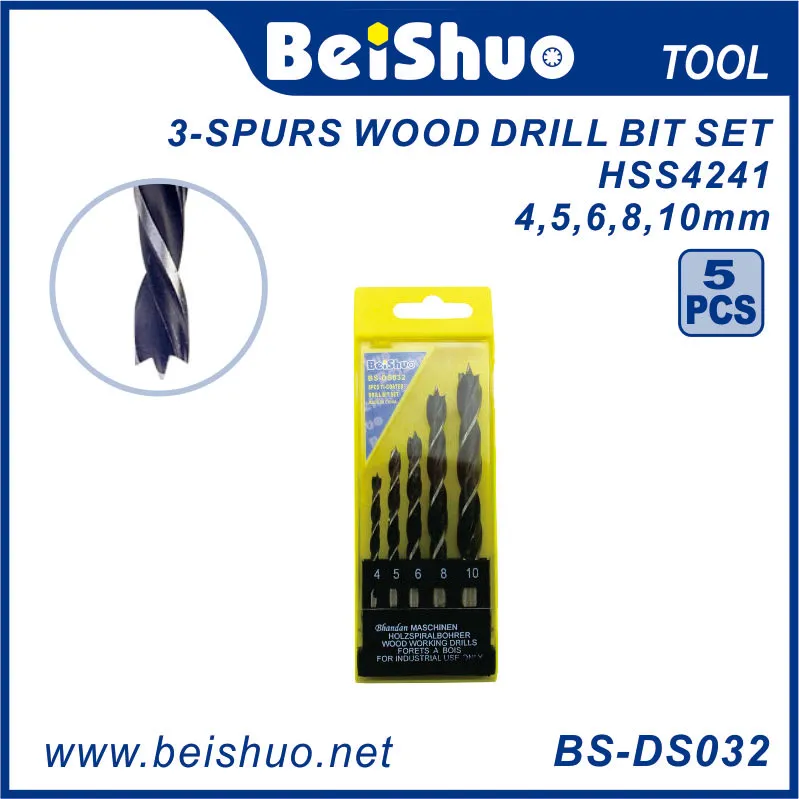 BS-DS028 Good Quality Competitive Price 5PCS HSS Twist Drill Bits Set