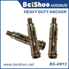 BS-AN13 M12 3PCS carbon steel heavy duty anchor for building