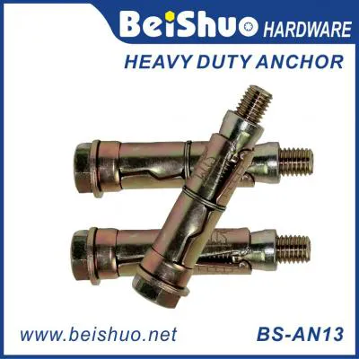 BS-AN13 M24 3PCS stainless steel heavy duty anchor with machinery anchor